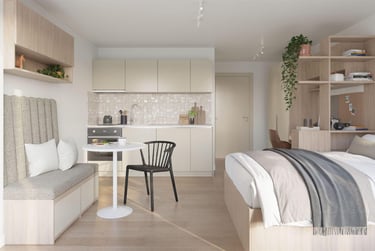 1 bed studio, Suffolk Road, Heeley, Sheffield, S24BU - Image 1